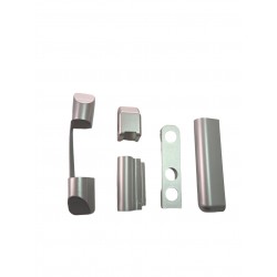 Set mascute balamale, Kale, tamplarie PVC, argintiu F1