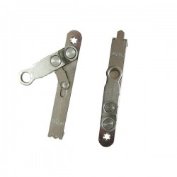 Set zavor usa, Vorne, dublu canat, pentru foaia a doua, falt profil 13mm