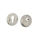 Set rozeta antiefractie, Kale Kilit, usa metalica, doua piese, satin