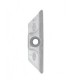 Placuta inchidere toc, Vorne, tamplarie PVC, falt profil 9mm