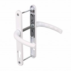 Maner usa Safir, din aluminiu, latime sild 35mm, interax 92mm, alb RAL9016