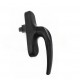 Maner fereastra aluminiu, deschidere oscilobatanta, negru RAL9005