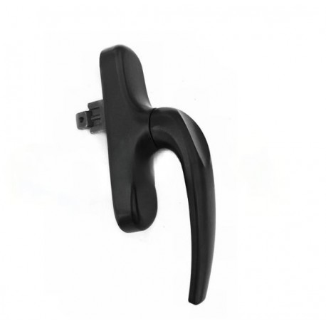 Maner fereastra aluminiu, deschidere oscilobatanta, negru RAL9005